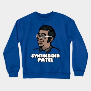 Synthesizer Patel / Retro Synth Geek Design Crewneck Sweatshirt